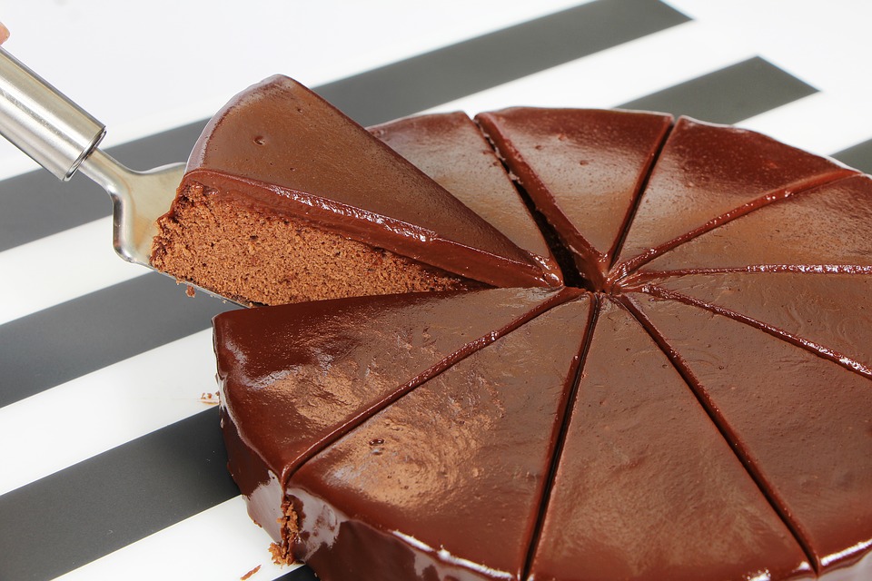 עוגה, שוקולד, תבנית לשוקולד